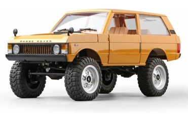 RC auto Range Rover 1970, žltá + náhradná batéria
