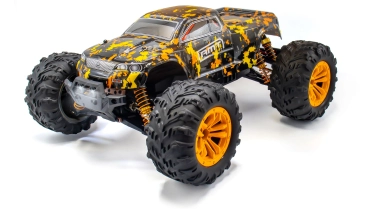 RC auto RMT TwinRaptor, čierne + náhradná batéria