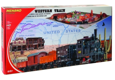 MEHANO Train súprava Western s maketou trate