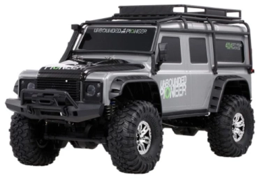 RC auto Max Tiger 3, stříbrná + náhradní baterie