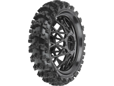Pro-Line bicykel s 1:4 Dunlop Geomax MX14 V2 Bead CR4 vzadu, čierny disk: Promoto-MX