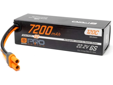 Spektrum Smart G2 LiPo 22.2V 7200mAh 120C IC5