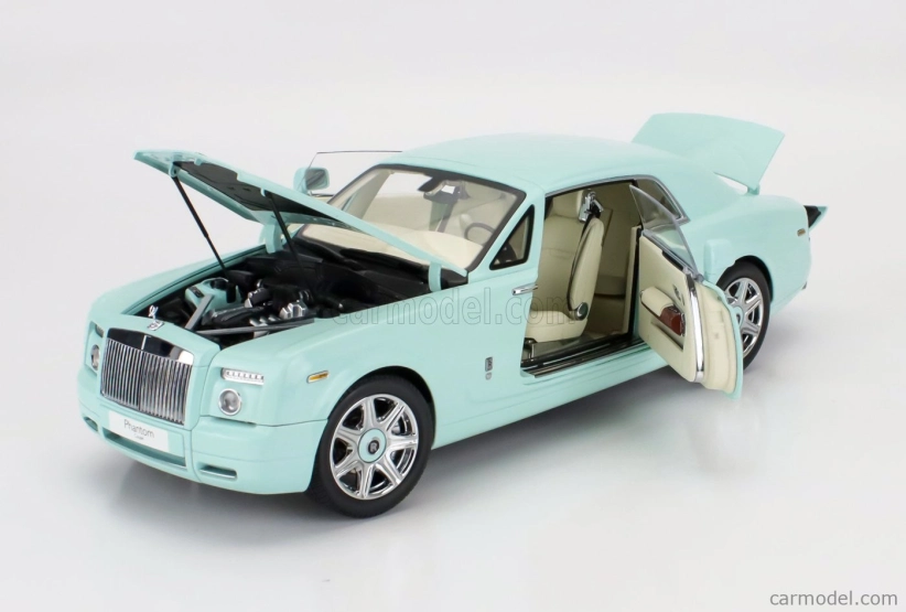 Kyosho Rolls royce Phantom Coupe 2-door 2008 1:18 Turquoise