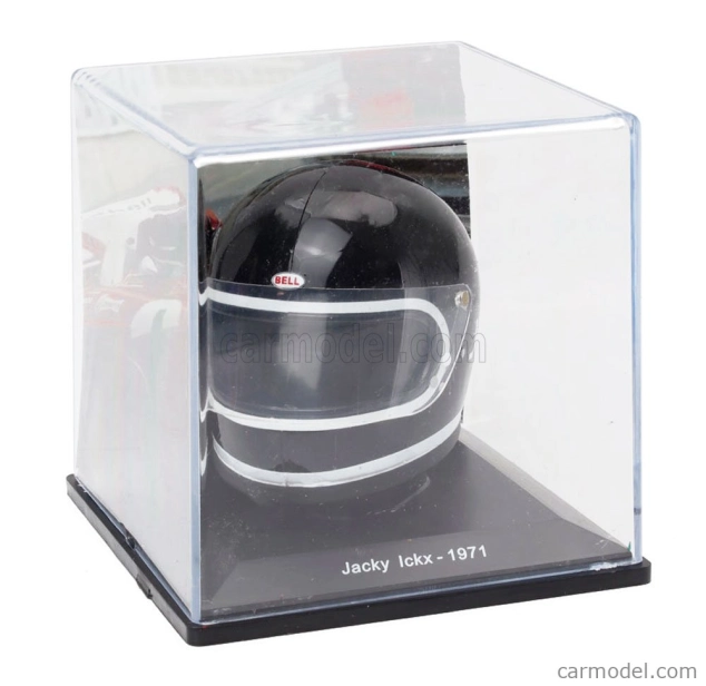 Edicola Helma F1 Casco Helma Jacky Ickx 312 B2 Team Ferrari Sezóna 1971 1:5 čierna