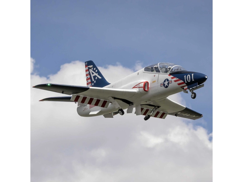 RC letadlo Hangar 9 Hawk/T-45 140-160N ARF + zatahovací podvozek