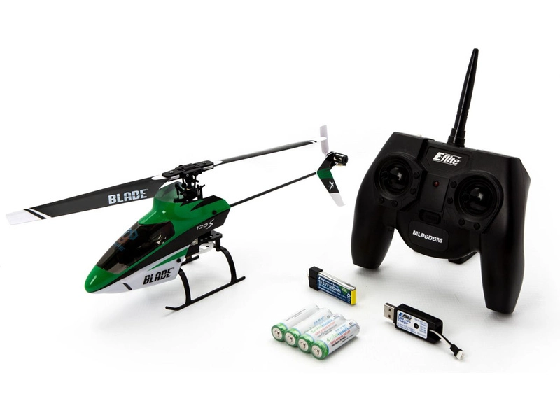 RC vrtuľník Blade 120 S, mód 1, zelená