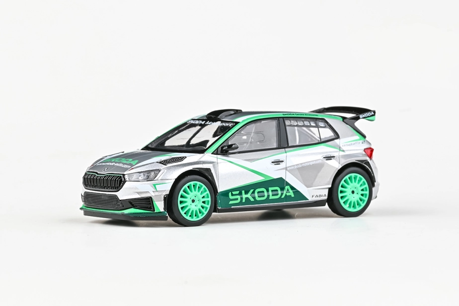 Abrex Škoda Fabia IV RS Rally2 (2022) 1:43 - Škoda Motorsport Design 2023