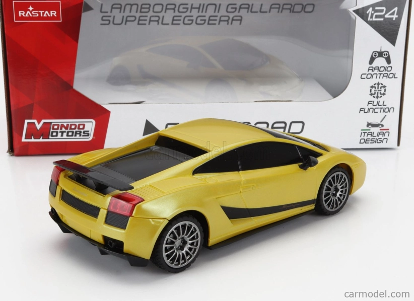 Mondomotors Lamborghini Gallardo Superleggera 2007 1:24 Žlutá