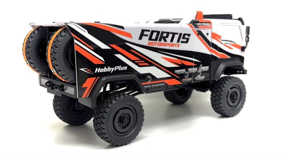 Hobby Plus / Absima DKR-4 Fortis Rally Truck RTR 1:18 4WD biela