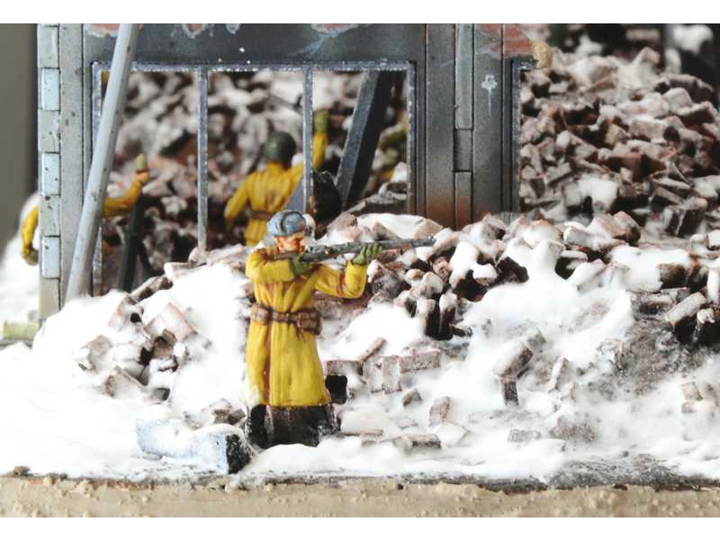 Italeri dioráma obliehania Stalingradu 1942 (1:72)