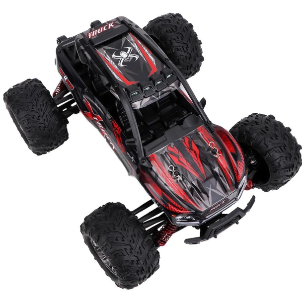 RC auto Q902C Spirit brushless, červená + náhradná batéria