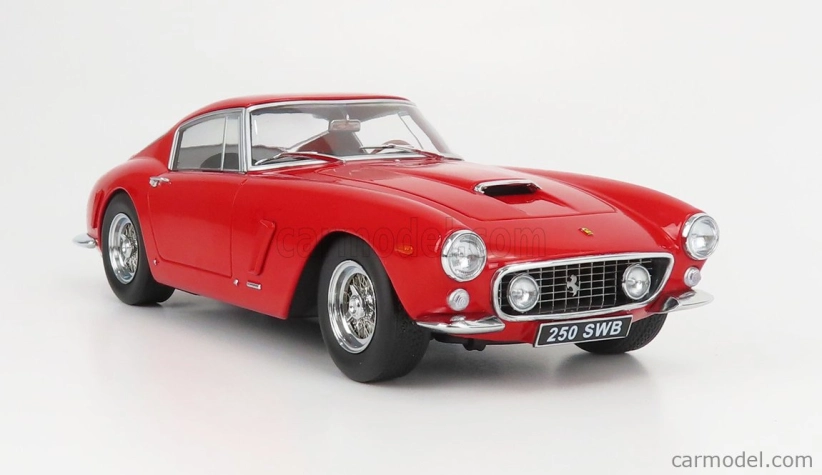 Kk-scale Ferrari 250gt Swb Berlinetta 1961 1:18 Červená