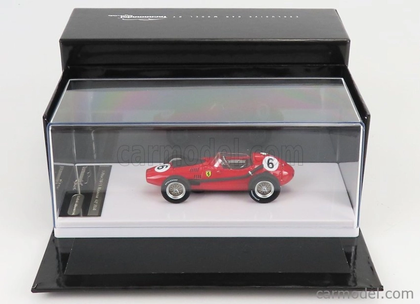 Tecnomodel Ferrari F1 Dino 246 N 6 2nd Marocco Gp Mike Hawthorn 1958 Majster sveta 1:43 Red