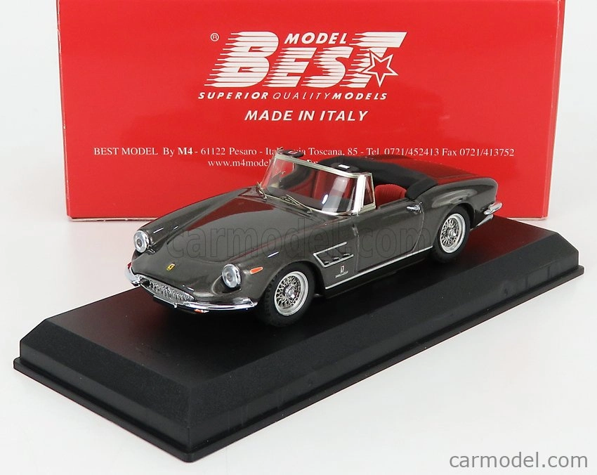 Najlepší model Ferrari 330 Gts Spider 1968 1:43 Grey Gunmetal