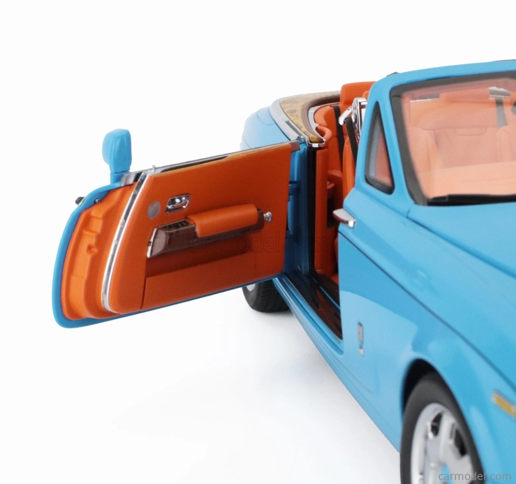 Kyosho Rolls royce Phantom Drophead Cabriolet 2-dverový 2013 1:18 Light Blue