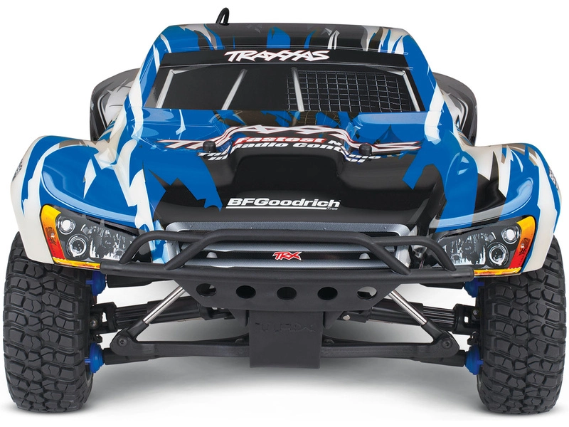 RC auto Traxxas Nitro Slayer 1:8 TQi RTR, modrá