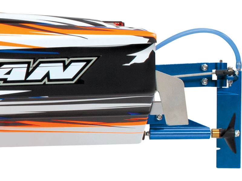 RC loď Traxxas Spartan TQi RTR, červená