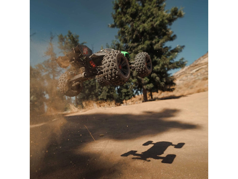 RC auto Arrma Kraton 4S V2 BLX 1:10 4WD RTR, zelené