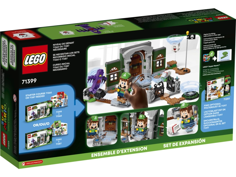 LEGO Super Mario - Luigiho sídlo - vchod - rozširujúca sada