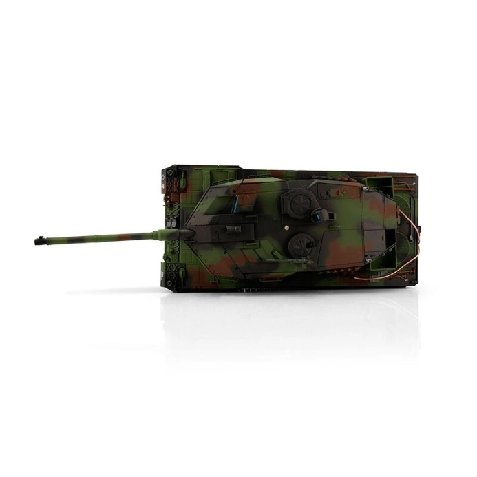 BAZAR - TORRO tank PRO 1/16 RC Leopard 2A6 kamufláž - Airsoft BB kouř z hlavně