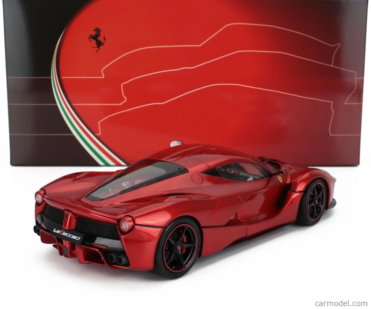 Bbr-models Ferrari Laferrari 2013 - Personal Car Lewis Hamilton 1:18 Red Met