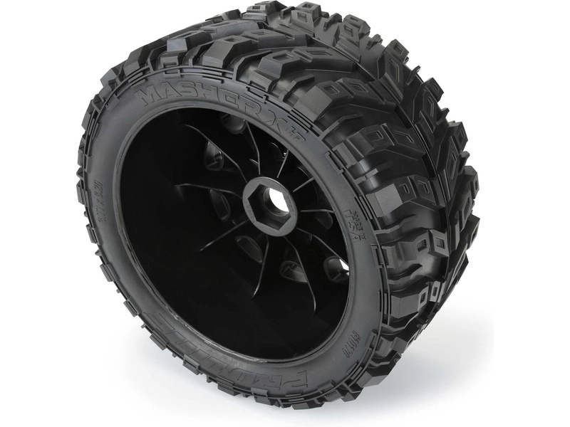 Pro-Line kolo 5.7", pneu Masher X HP Belted, disk Raid H24 černý (2)