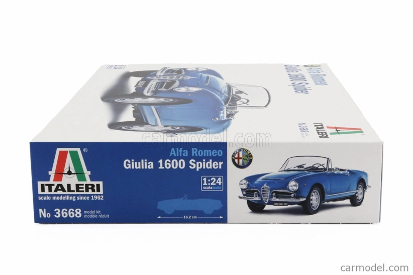 Italeri Alfa romeo Giulia Spider 1600 1972 1:24 /
