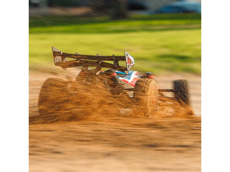 RC auto Arrma Typhon Mega 665 1:8 4WD RTR, červená