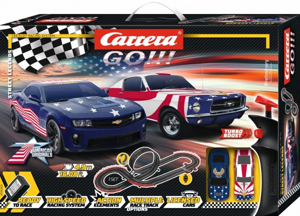 Autodráha Carrera GO 62601 Street Legends