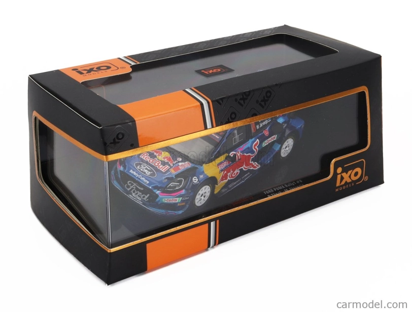 Ixo-models Ford england Puma Rally1 Red Bull Team M-sport Ford Wrt N 8 Winner Rally Chile 2023 Ott Tanak - Martin Jarveoja 1:43 Modrá Černá