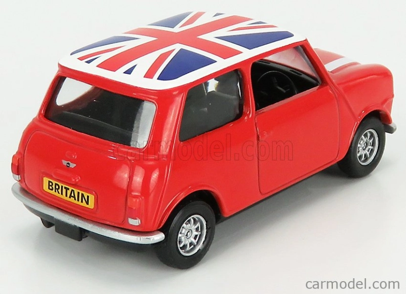 Corgi Austin Mini 1970 - English Flag 1:36 Red
