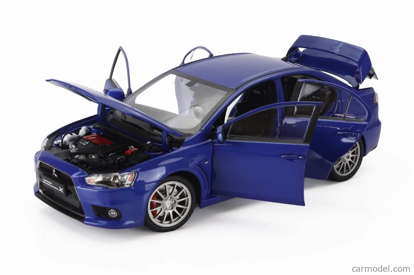 Sun-star Mitsubishi Lancer Evo X 2007 1:18 Blue Met