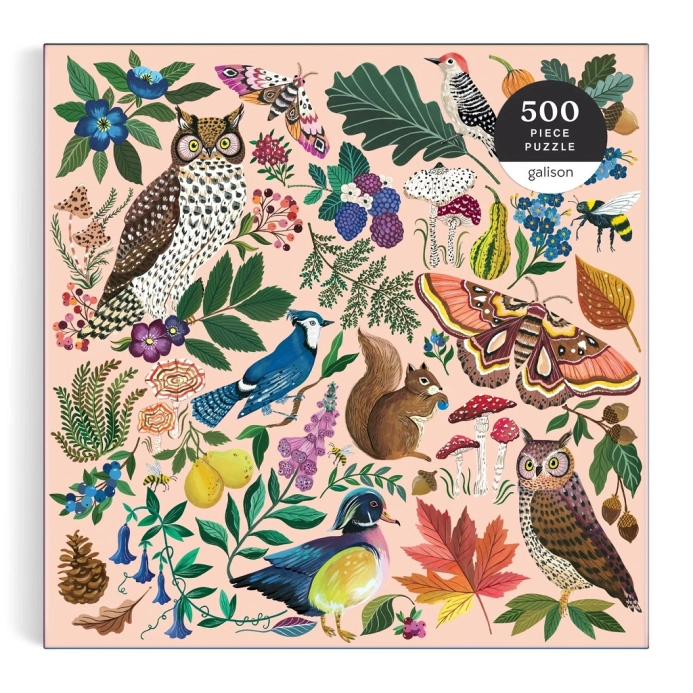 Galison Puzzle Podzimní příroda 500 dílků