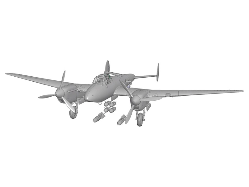 Zvezda lietadlo Petlyakov Pe-2 (1:48)