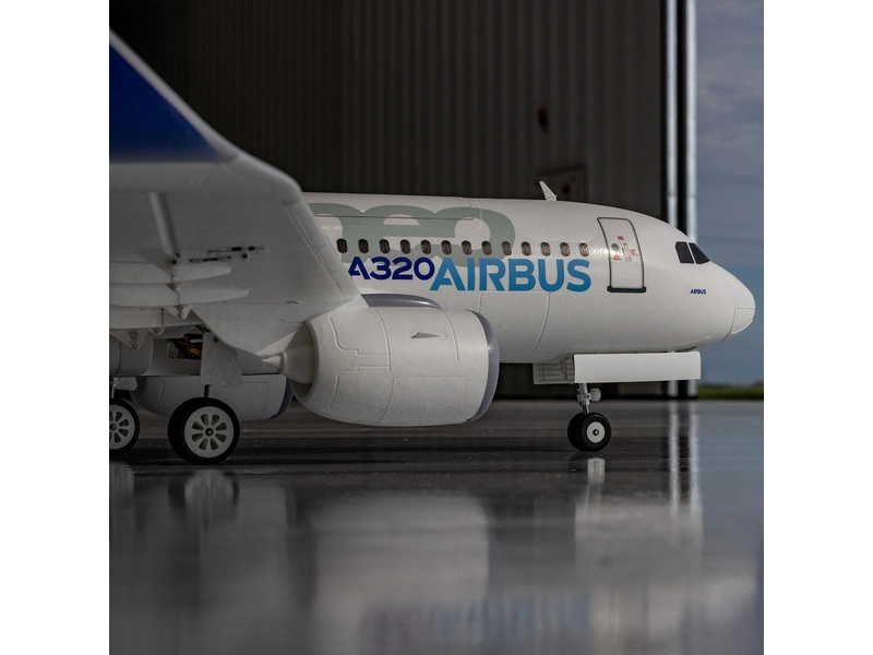 E-flite Airbus A320neo 1.5m EDF AS3X+ SAFE Select BNF Basic
