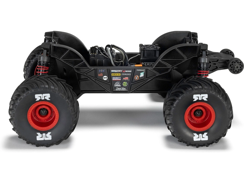 Arrma Gorgon Grom 1:16 4WD Smart RTR červená