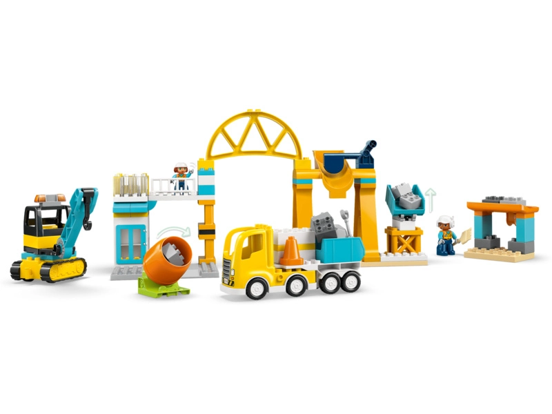 LEGO DUPLO - Stavenisko a vozidlá 3 v 1
