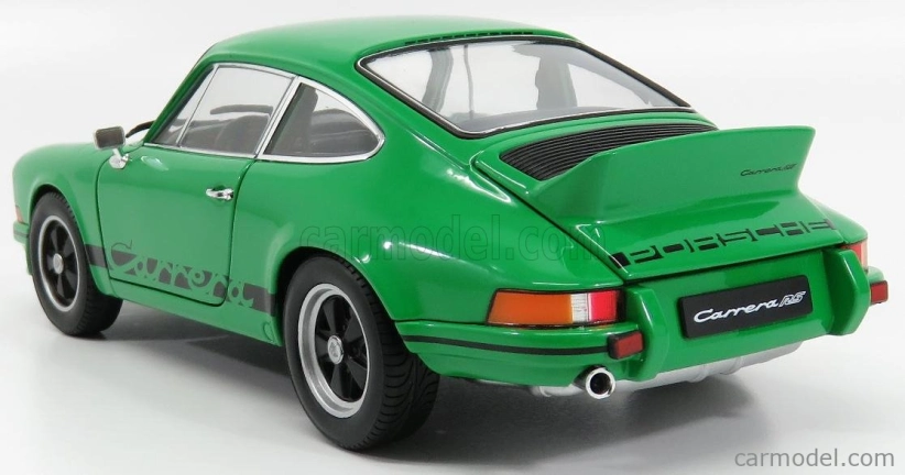 Welly Porsche 911 Carrera Rs 2.7 Coupe 1973 1:18 Zelená Černá