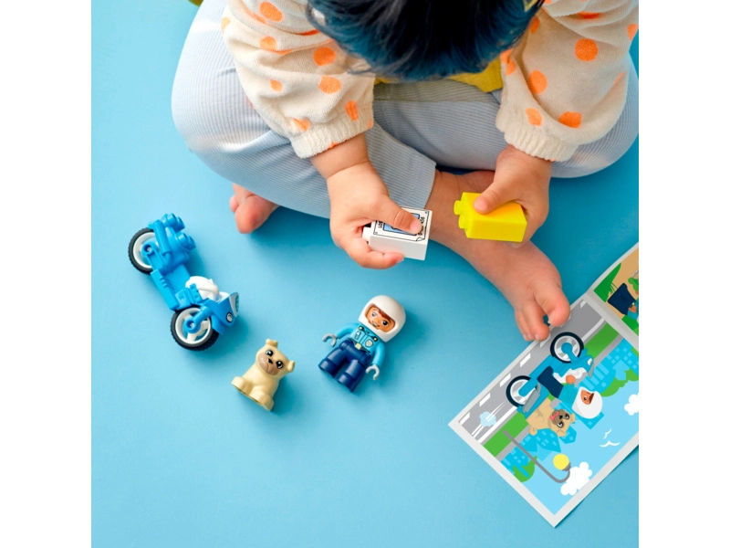 LEGO DUPLO - Policajná motorka