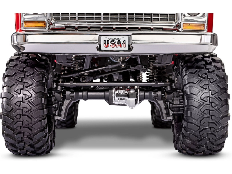 RC auto Traxxas TRX-4 Chevrolet K10 1979 TQi 1:10 RTR, červené