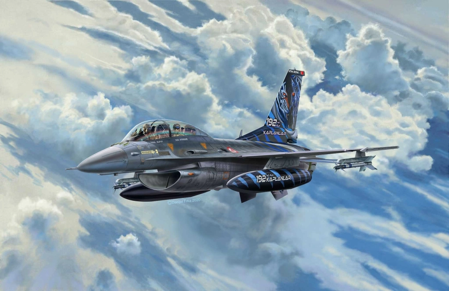 Revell Lockheed Martin F-16D Tigermeet 2014 (1:72) (set)