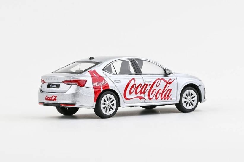 Abrex Škoda Octavia IV FL (2024) 1:43 - Coca-Cola