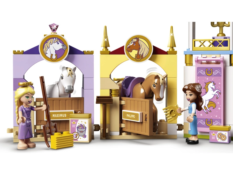 LEGO Disney Princess – Kráľovské stajne Krásky a Lociky
