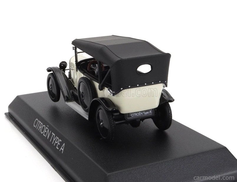 Norev Citroen Type A Cabriolet Closed 1919 1:43 Beige Black