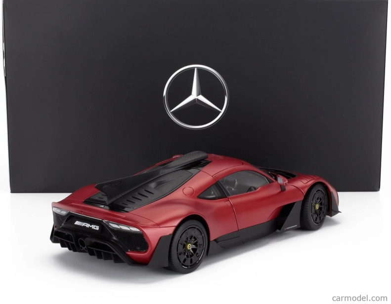 Nzg Mercedes Benz One Amg (c298) 2023 1:18 Červená čierna
