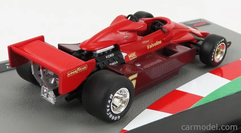 Edicola Lotus F1  78 N 6 Season 1977 Gunnar Nilsson 1:43 2 Tóny Červené
