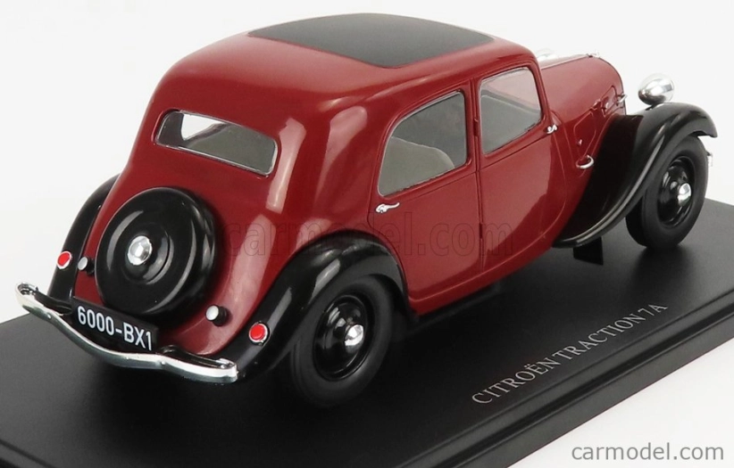 Edicola Citroen Traction 7a Avant 1934 1:24 červená čierna