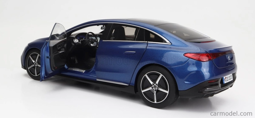 Nzg Mercedes benz Eqe (v295) 2022 1:18 Spektrální Modrá Met