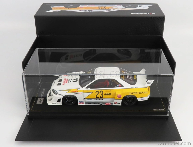 Inno-models Nissan Skyline Gt-r (r34) N 23 1:18, bílá