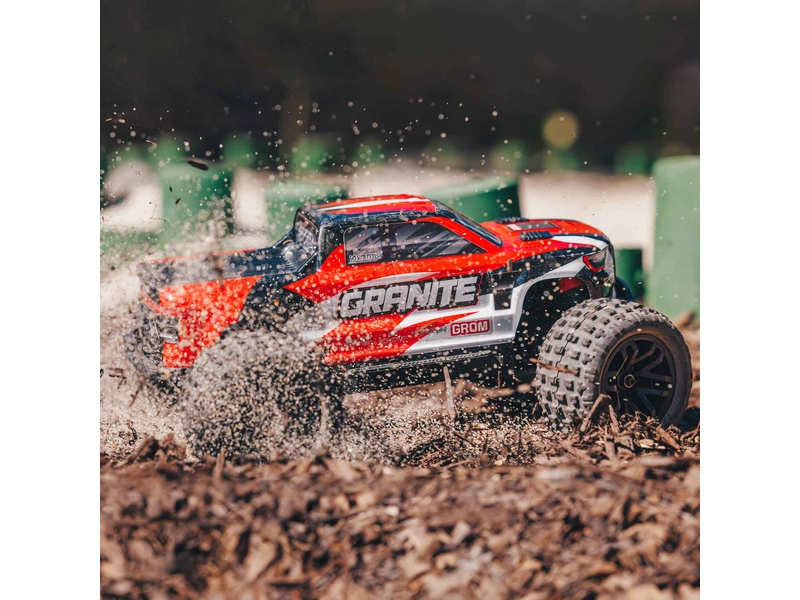RC auto Arrma Granite Grom 1:18 4WD Smart RTR, zelené